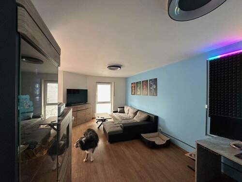 Wohnen vom Eingangsbereich aus - Etagenwohnung mit 72,00 m&sup2; in Ahlen zur Miete