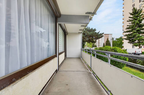 Loggia auf der Westseite - 