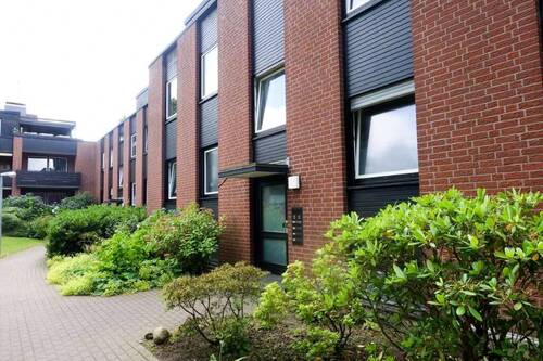 Hauszugang - zu verkaufen: vermietete 2-Zimmerwohnung in Hamburg-Marmstorf