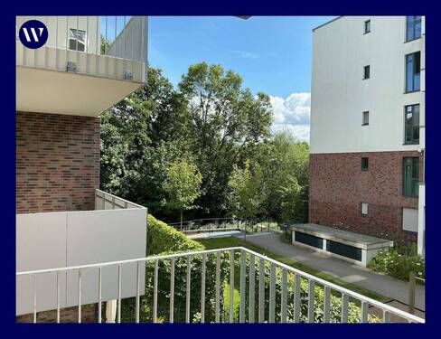 Ausblick - FREU Dich drauf!! 3-Zimmer & Einbauküche, Süd-Balkon, ideale Raumaufteilung, Gäste-WC, Aufzug