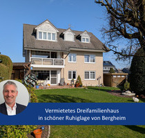 Vermietetes Dreifamilienhaus in ruhiger Nebenstraße von Bergheim