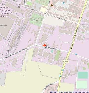 Lageplan - Grundstück zum Kaufen in Bautzen