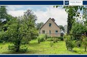 Gartenansicht - Kleines 30er-Jahre Haus mit Potential und großem Garten
