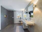 Badezimmer im Obergeschoss - 