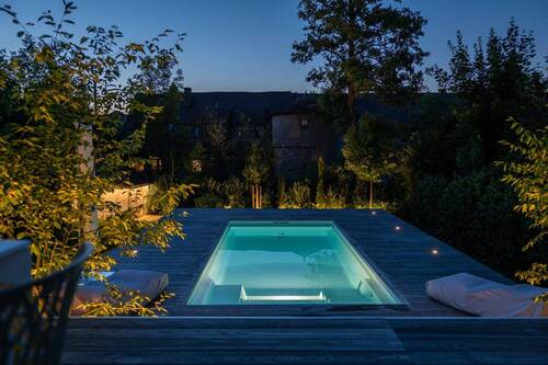Blick zum Pool - 