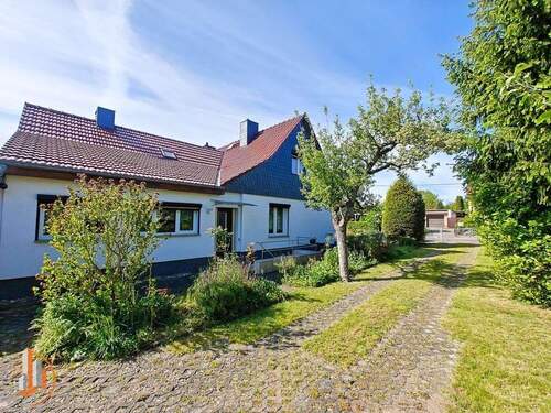 Ansicht vom Hof - 4 Zimmer Doppelhaushälfte in Magdeburg