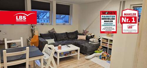 Wohnbereich - 2 Zimmer Etagenwohnung zum Kaufen in Castrop-Rauxel