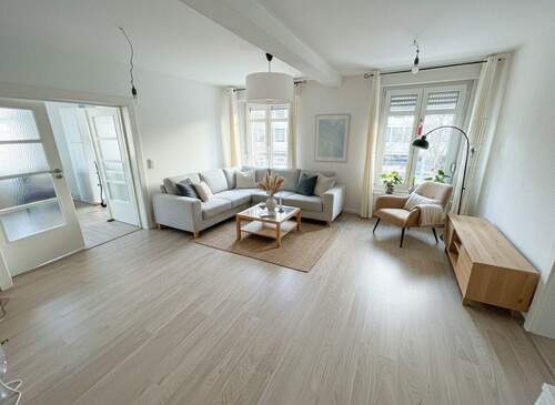 Wohnbereich virtuelles Homestaging - 3 Zimmer Etagenwohnung zum Kaufen in Mannheim