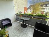 Balkon - Komfortable Erdgeschoss-Hochparterre in Recklinghausen-Mitte - vermietet und gepflegt