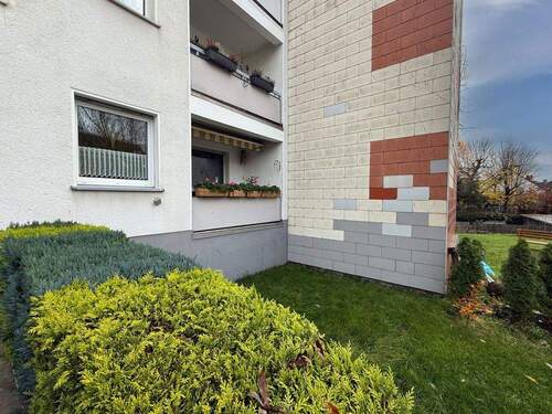 Blick auf den Balkon - 