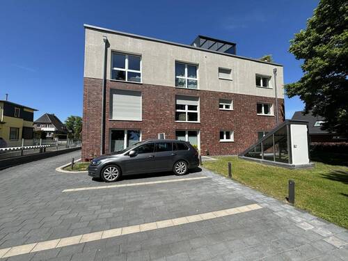 Gartenansicht - 2 Zimmer Etagenwohnung in Norderstedt