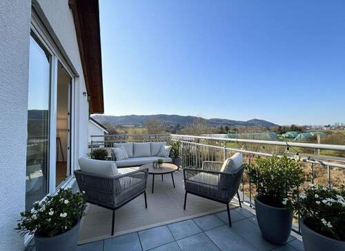 Balkon virtuelles Homestaging - 