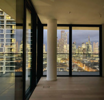Tower life - 3-Zimmer mit Skyline blick - Frankfurt am Main Gallus