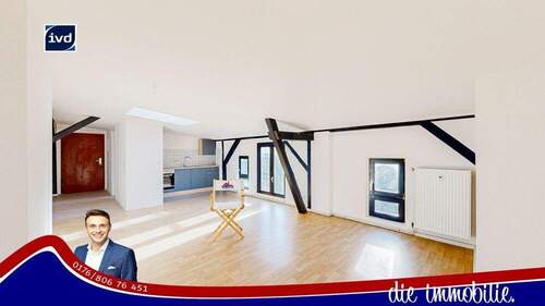 Titel - ***EBK - 1 Zimmer - hell - Dachgeschoss***