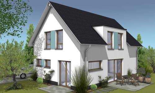3D-Ansicht.jpg - 4 Zimmer Einfamilienhaus zum Kaufen in Borchen