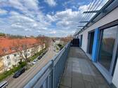 weitläufiger Blick - Erfurt* Karree am Südpark* helle 3 Zimmer-Wohnung* sep. Küche mit EBK*2 Bäder*Terrasse