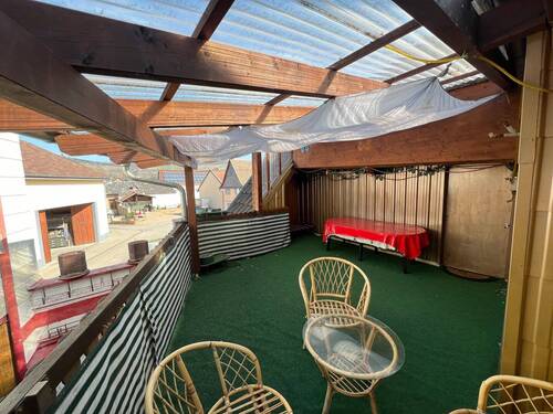 Überdachte Dachterrasse - 