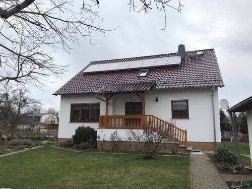 Hausansicht - Einliegerwohnung in Kühren* DG* 3 Zimmer+ sep. Küche mit EBK* Spitzboden zur Nutzung*