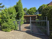 Sicht von der Straße - 5 Zimmer Einfamilienhaus zum Kaufen in Hamburg