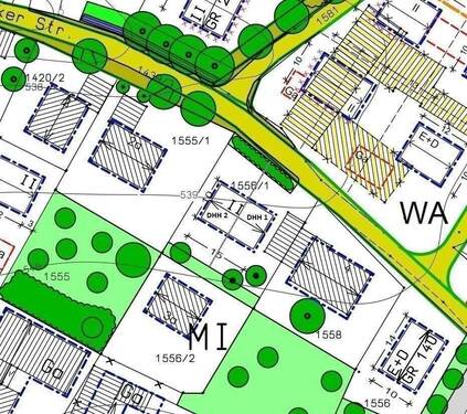 Lageplan zwei DHH.jpg - 5 Zimmer Doppelhaushälfte in Forstern
