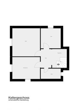 Kellergeschoss schematische Darstellung - 