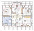 Grundrissbeispiel Obergeschoss - 