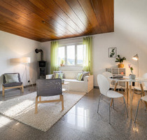 4 Zimmer Dachgeschosswohnung mit großem eigenem Garten und Garage, Leerstand - Albbruck