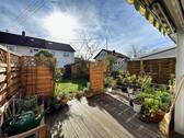 Terrasse - Schönes modernisiertes Reihenmittelhaus mit Garten in familienfreundlicher Lage in Isny i. A.