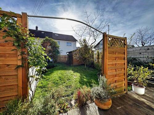 Garten - 5 Zimmer Reihenmittelhaus in Isny