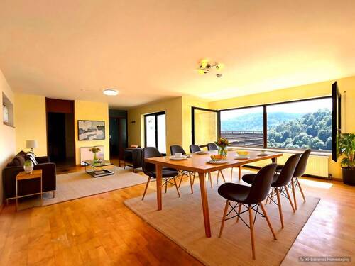 Wohn- und Esszimmer mit KI - 