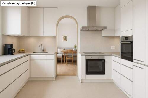Küche KI - Doppelhaushälfte mit 100,00 m&sup2; in Oberkochen zum Kaufen