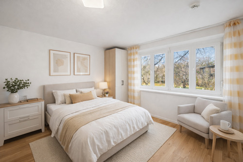 Schlafzimmer nachher (Beispiel) - 