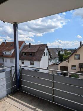 Überdachter Süd-Balkon - 