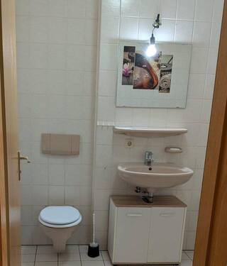 Badezimmer mit Badewanne - 