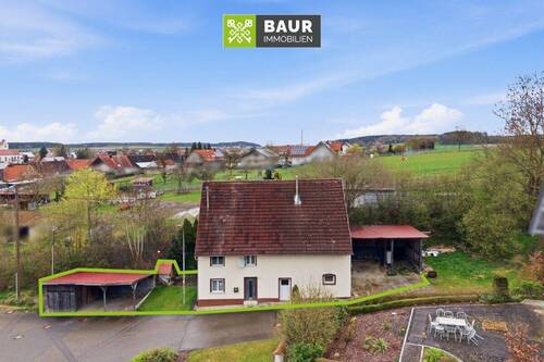 Luftbild - 4 Zimmer Einfamilienhaus zum Kaufen in Betzenweiler
