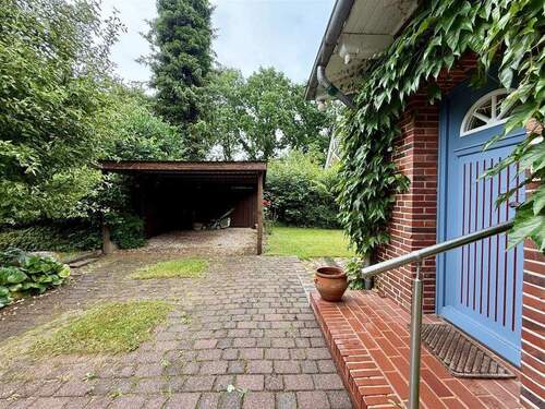 Carport am Hauseingang - 