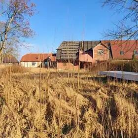 Aktuelle Zustand Süd - Doppelhaushälfte mit 130,00 m&sup2; in Techentin zum Kaufen