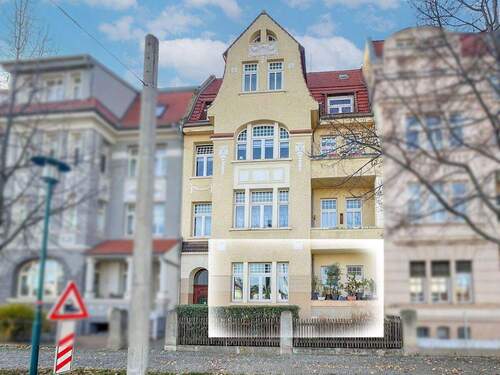 Aussenansicht - Großzügige Dreiraumwohnung mit Balkon