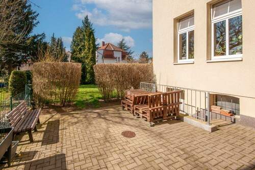 Terrasse - 3 Zimmer Etagenwohnung zur Miete in Halberstadt