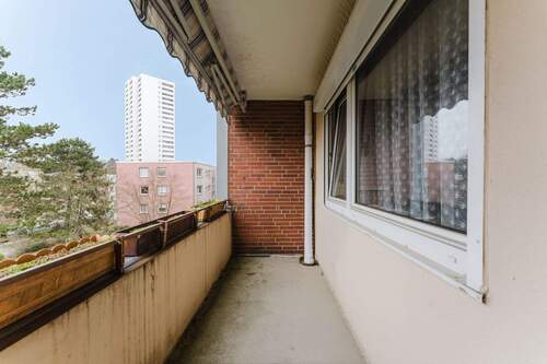 Loggia - Etagenwohnung mit 73,00 m&sup2; in Braunschweig zum Kaufen