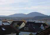 Aussicht vom Balkon - 4 Zimmer Etagenwohnung in Gaggenau