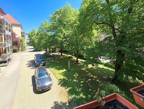 Blick vom Balkon - 