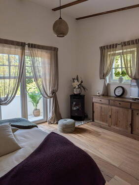 Elternschlafzimmer mit Balkon - 