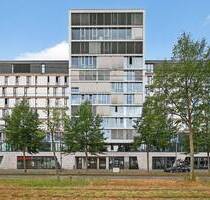 Moderne Designer-Wohnung mit 3 Zimmern, 2 Bädern & TG - Wohnen über den Dächern von Karlsruhe!