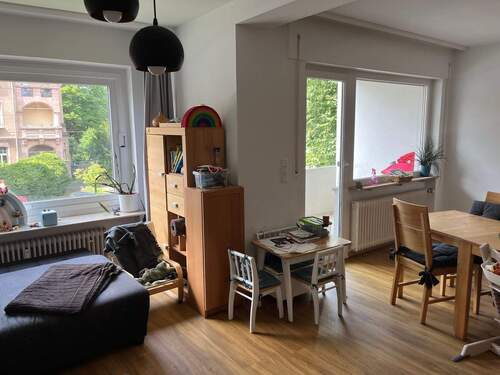 Wohn-/Essbereich - Etagenwohnung mit 90,00 m² in Nürnberg zur Miete