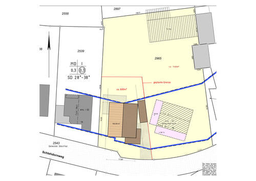 Schlehdornweg - Lageskizze 1-250- neue Größe - 