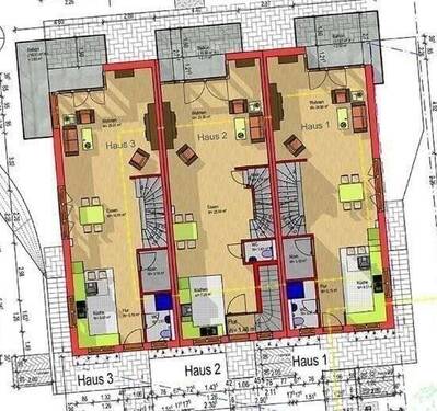 Erdgeschoss Süd mit NW-Balkon - 