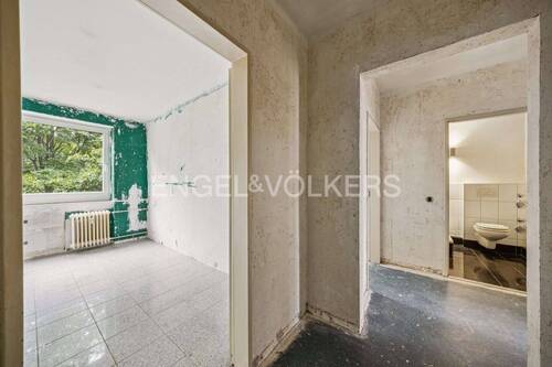 Flur - 2 Zimmer Etagenwohnung zum Kaufen in Hamburg