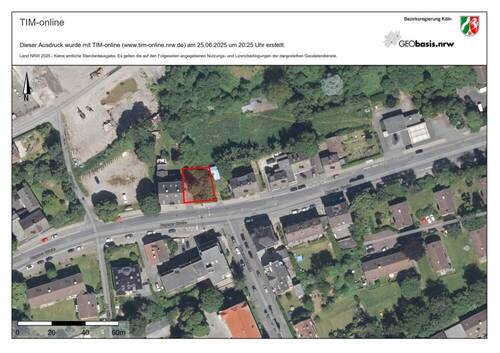 Lagekarte Vogelperspektive-1 - Grundstück in Gevelsberg