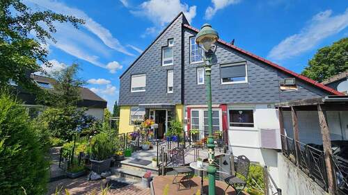Ansicht - Ansprechende 2-Zimmerwohnung mit Terrasse und Wintergarten in ruhiger Lage von Wermelskirchen.